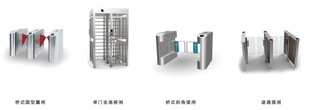 全球共德人行闸机通道产品